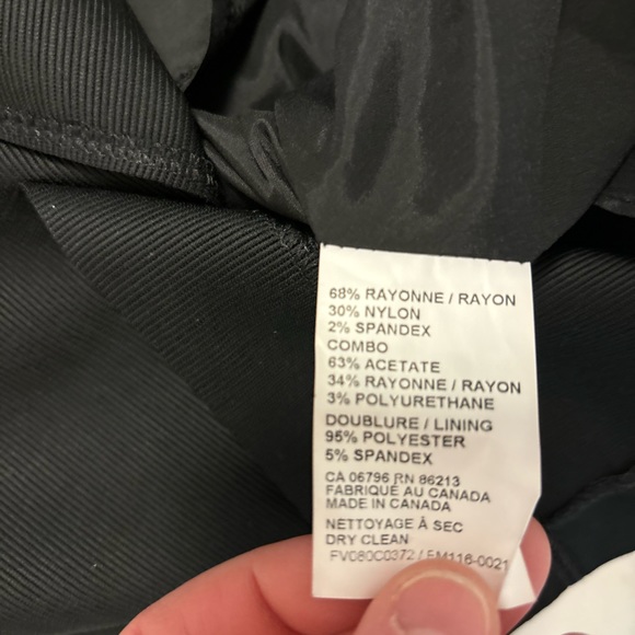 Tristan Black Midi Skirt - Picture 4 of 4